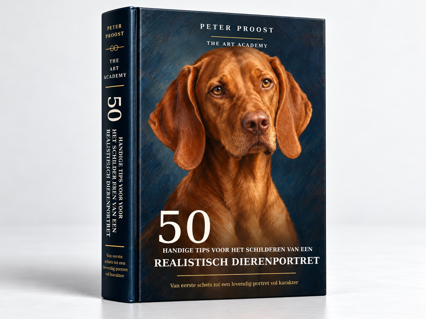 E-book: 50 handige tips voor het schilderen van een realistisch dierenportret