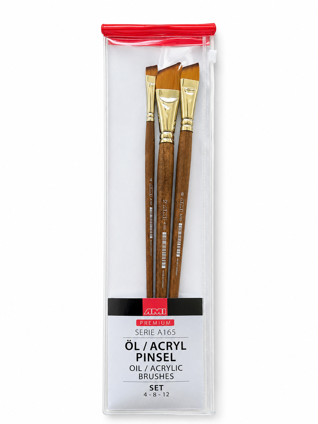 Ami Schuin Penselen Set A165