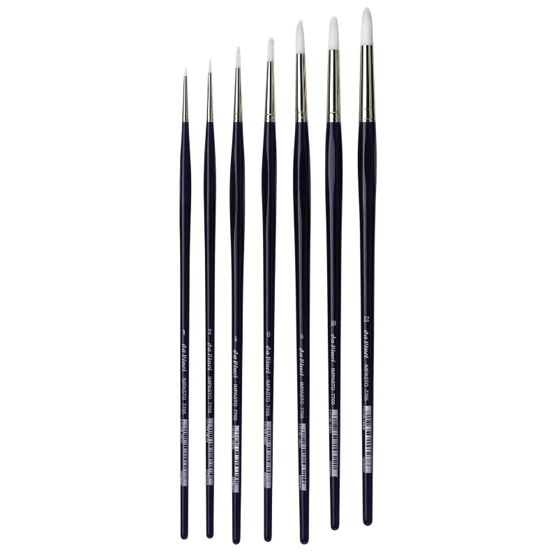 da Vinci IMPASTO Rond Synthetisch Penseel Serie 7705
