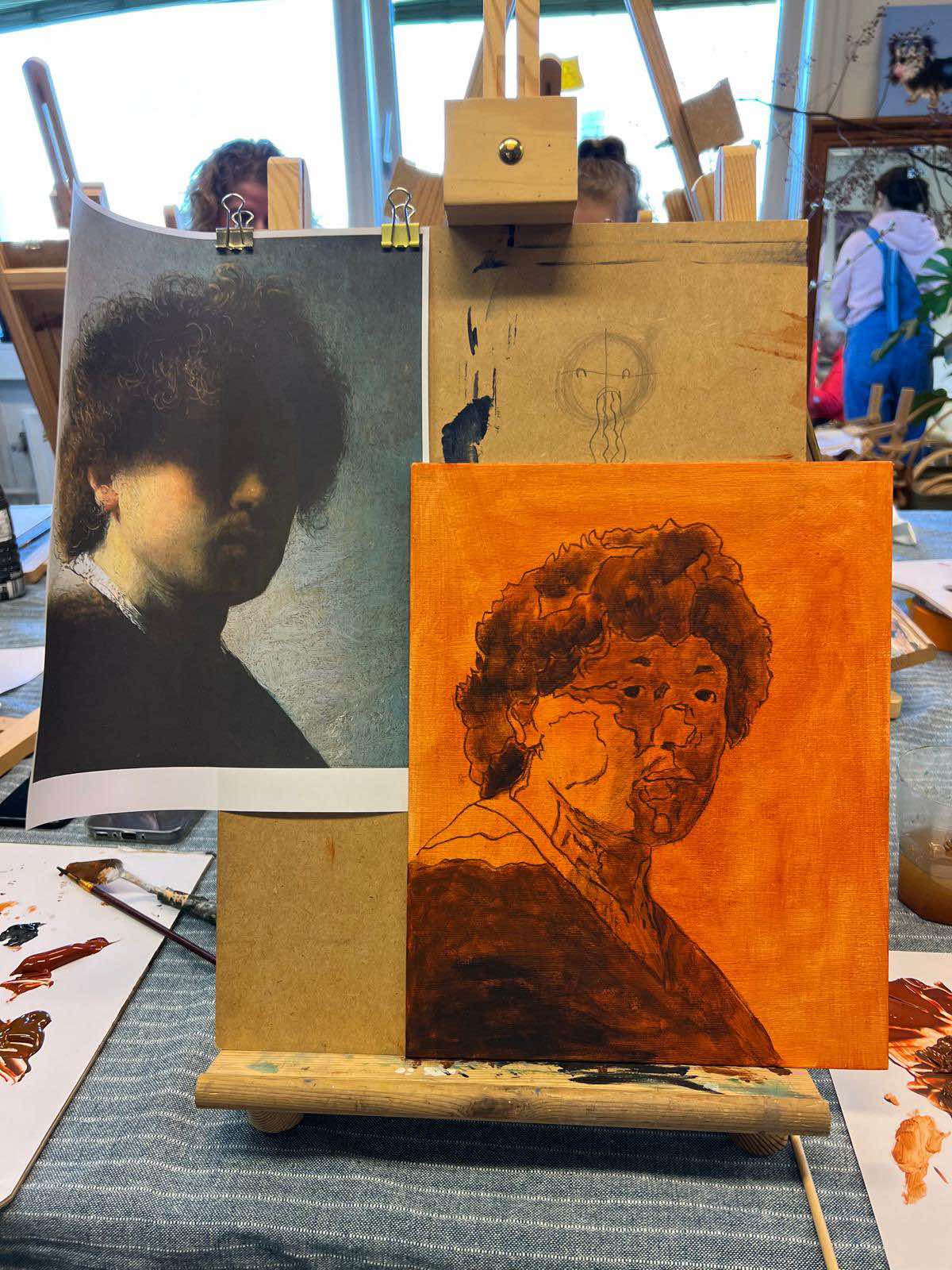 Workshop: Zelfportret in de stijl van Rembrandt