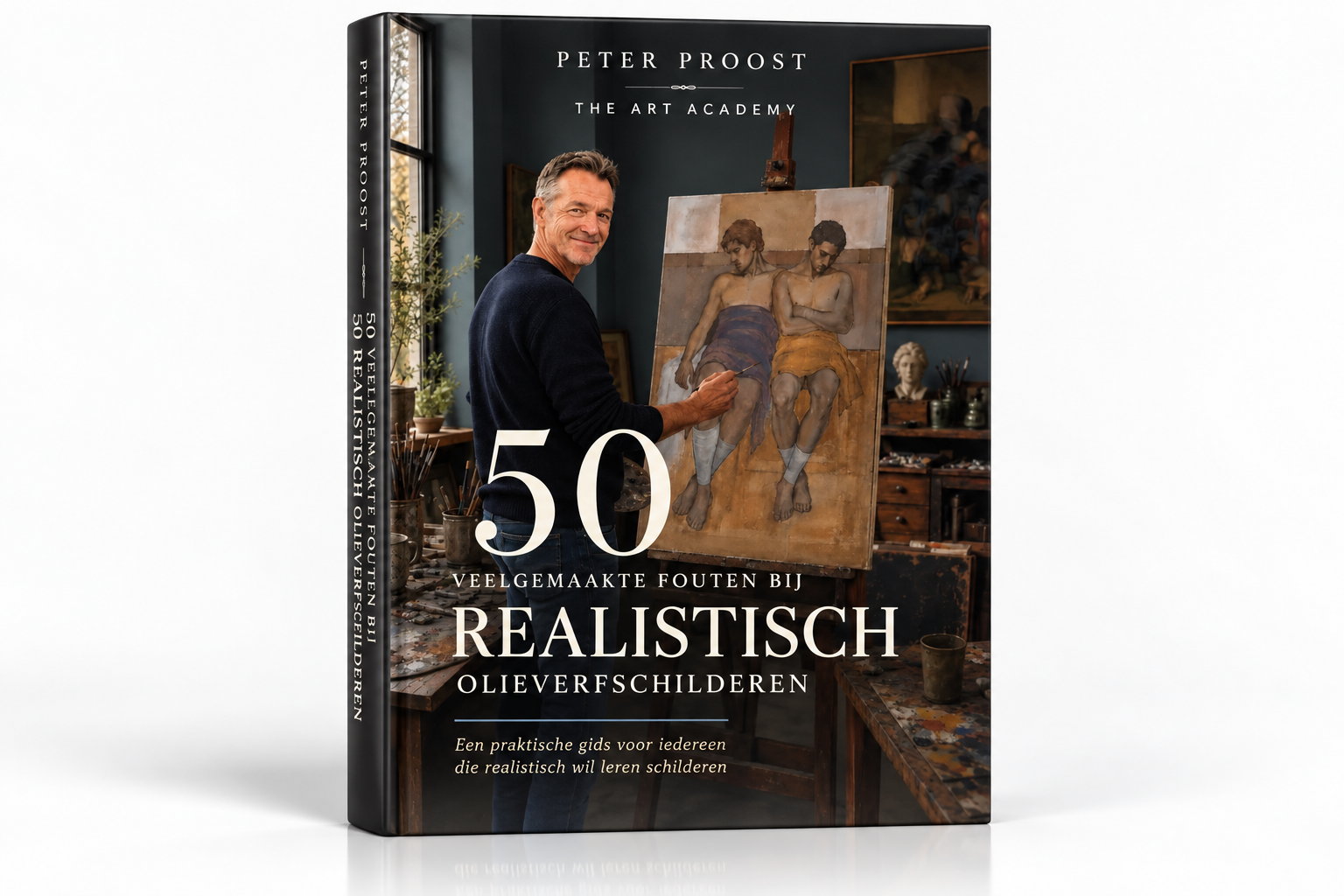 E-book 50 veelgemaakte fouten bij realistisch olieverfschilderen