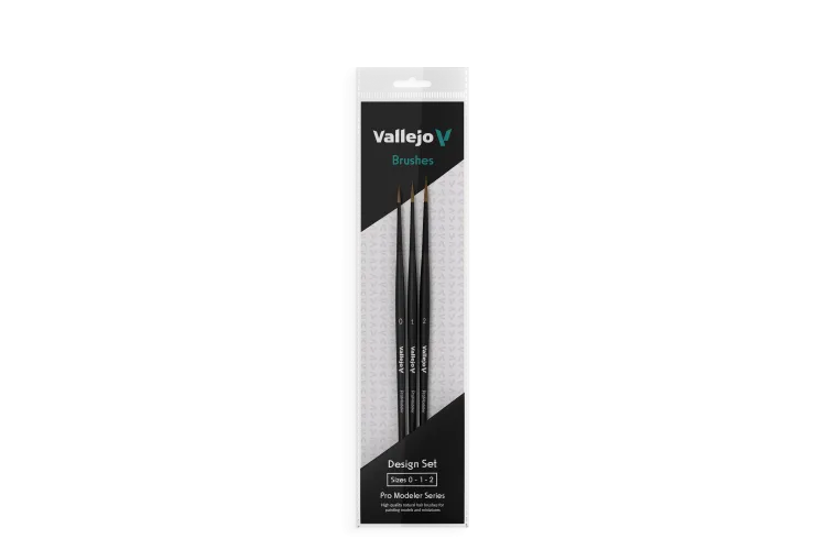Vajello Design Kolinsky Penselen Set 0 1 2