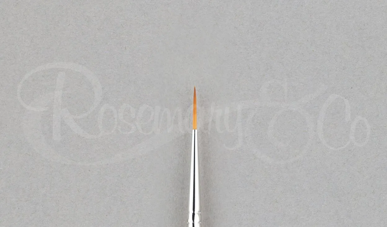 Rosemary Series 230 Golden Synthetic Mini Rigger Sleper Penseel