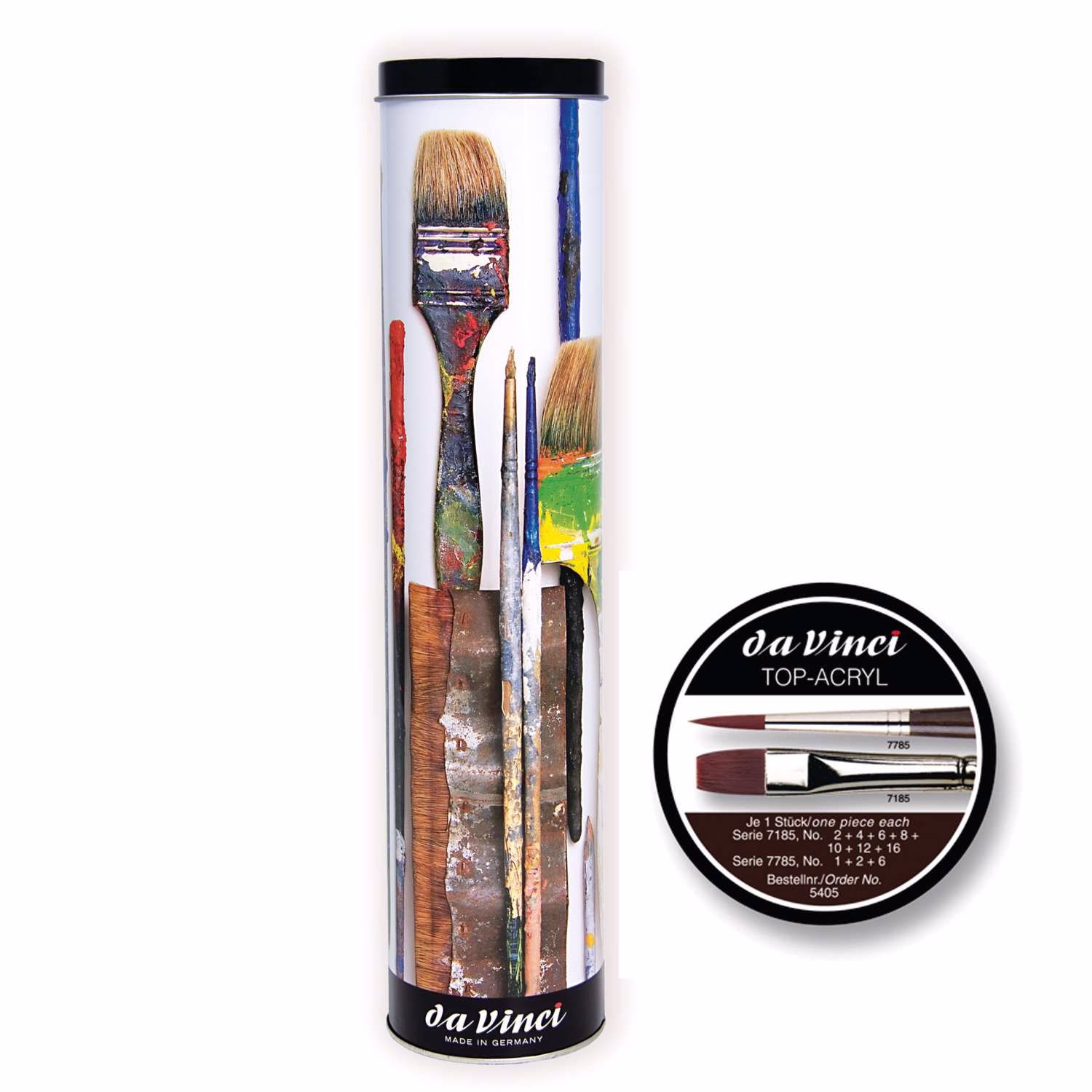 da Vinci TOP-ACRYL Penselen Set Serie 5405 