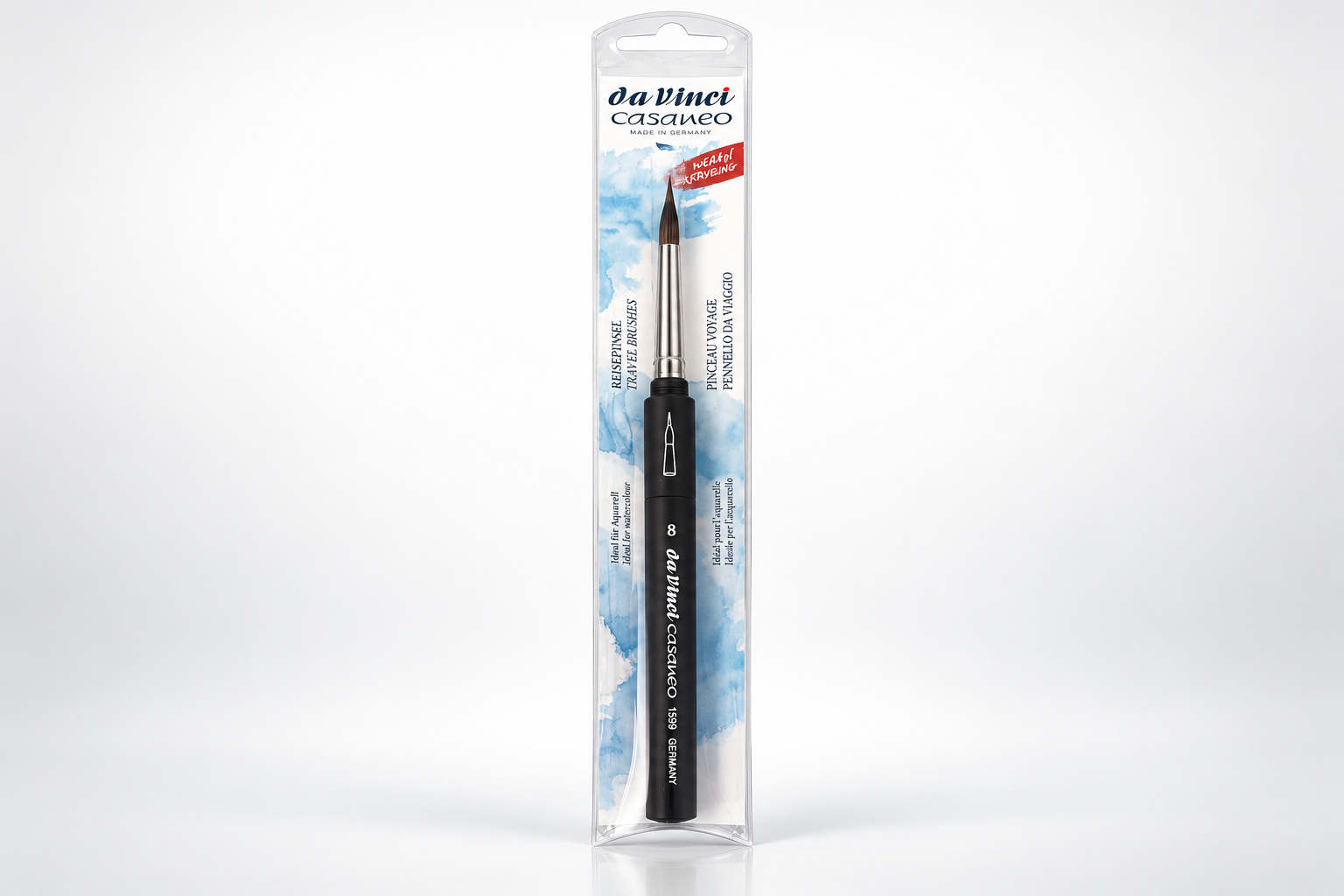 da Vinci Casaneo Aquarel Reis Sleper Penseel Serie 1599 TP