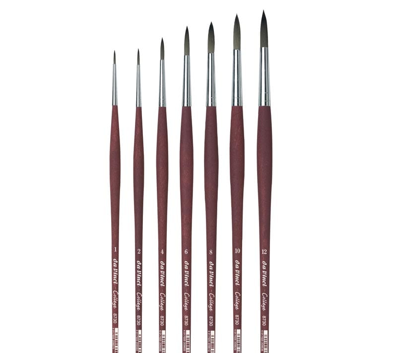 da Vinci COLLEGE Rond Synthetisch Penseel Serie 8730