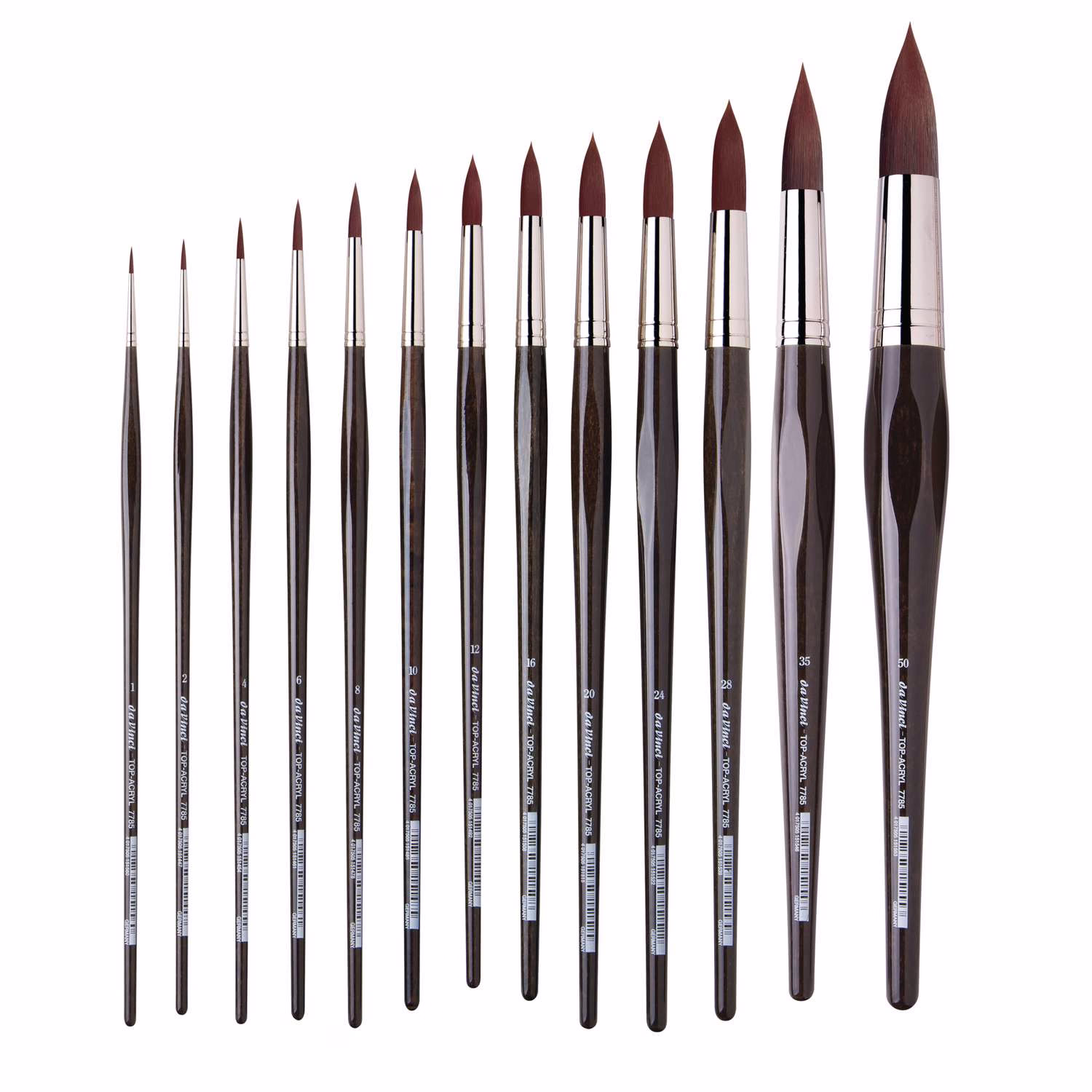 da Vinci TOP-ACRYL Rond Synthetisch Penseel Serie 7785