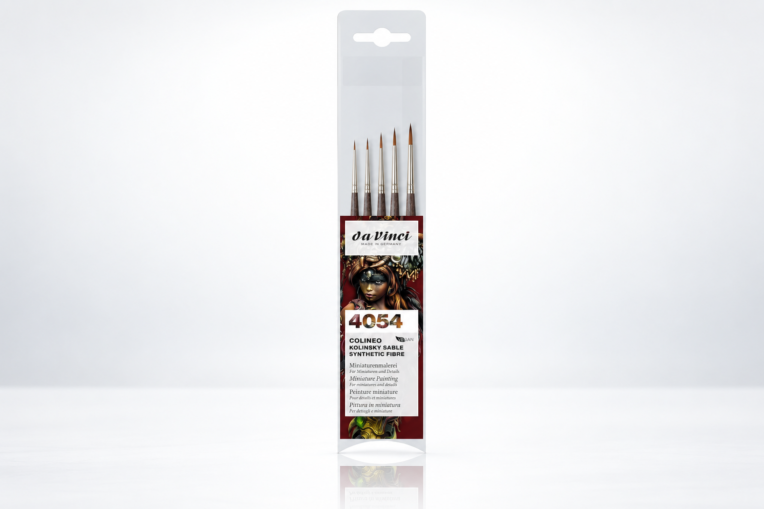 da Vinci Colineo Synthetische Miniatuur Penselen Set Serie 4054