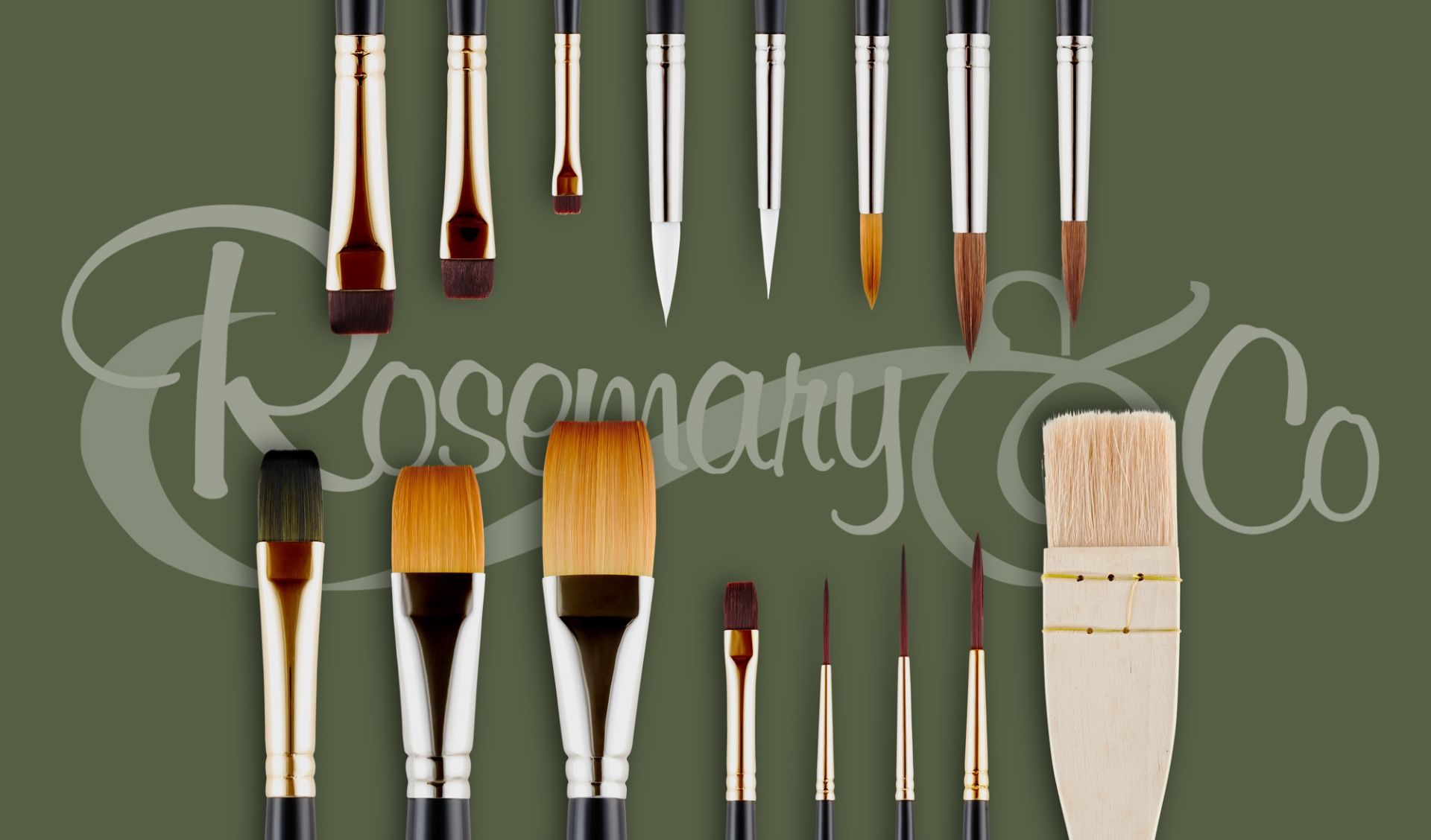 Rosemary Georgia Mansur Watercolour Set