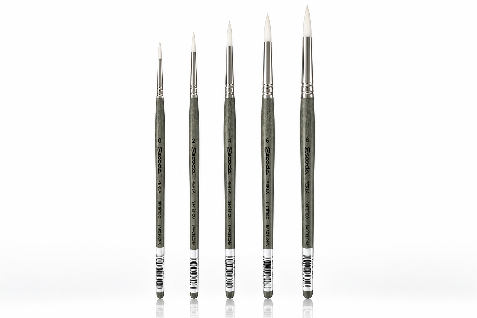 Escoda Perla Rond Synthetisch Aquarel Penseel Serie 1430