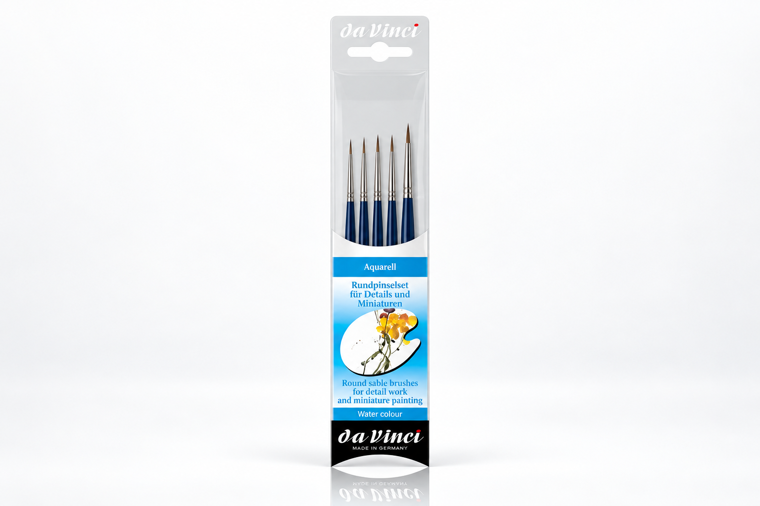 da Vinci Aquarel Miniatuur Penselen Set Serie 5257