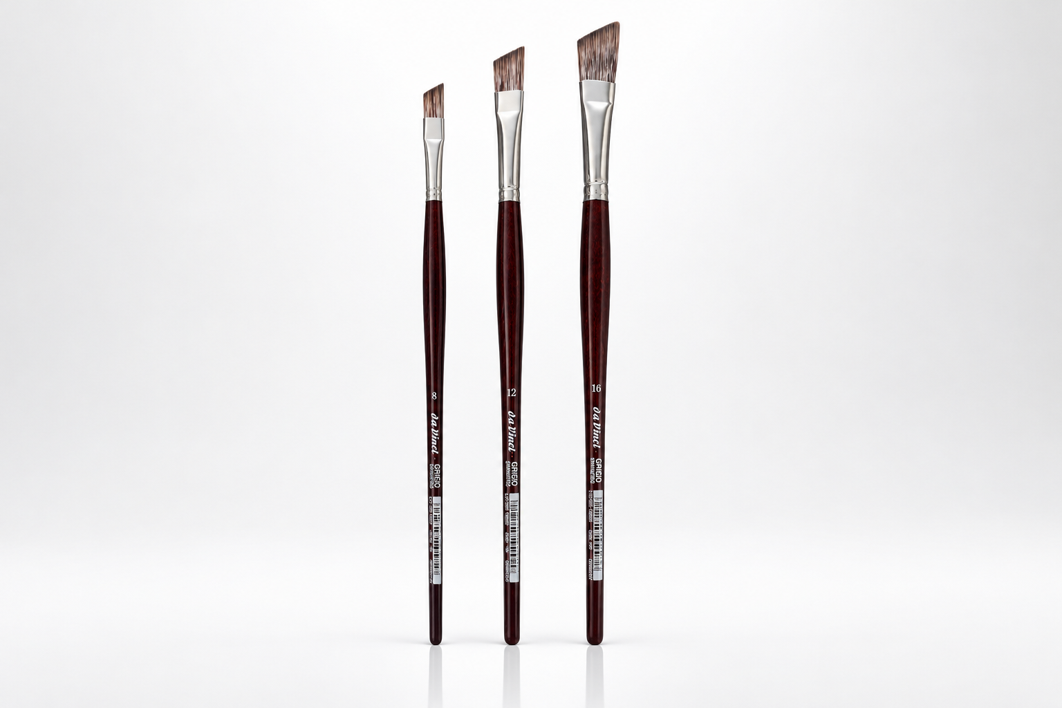 da Vinci GRIGIO Schuin Olieverf Acryl Penseel Serie 7197