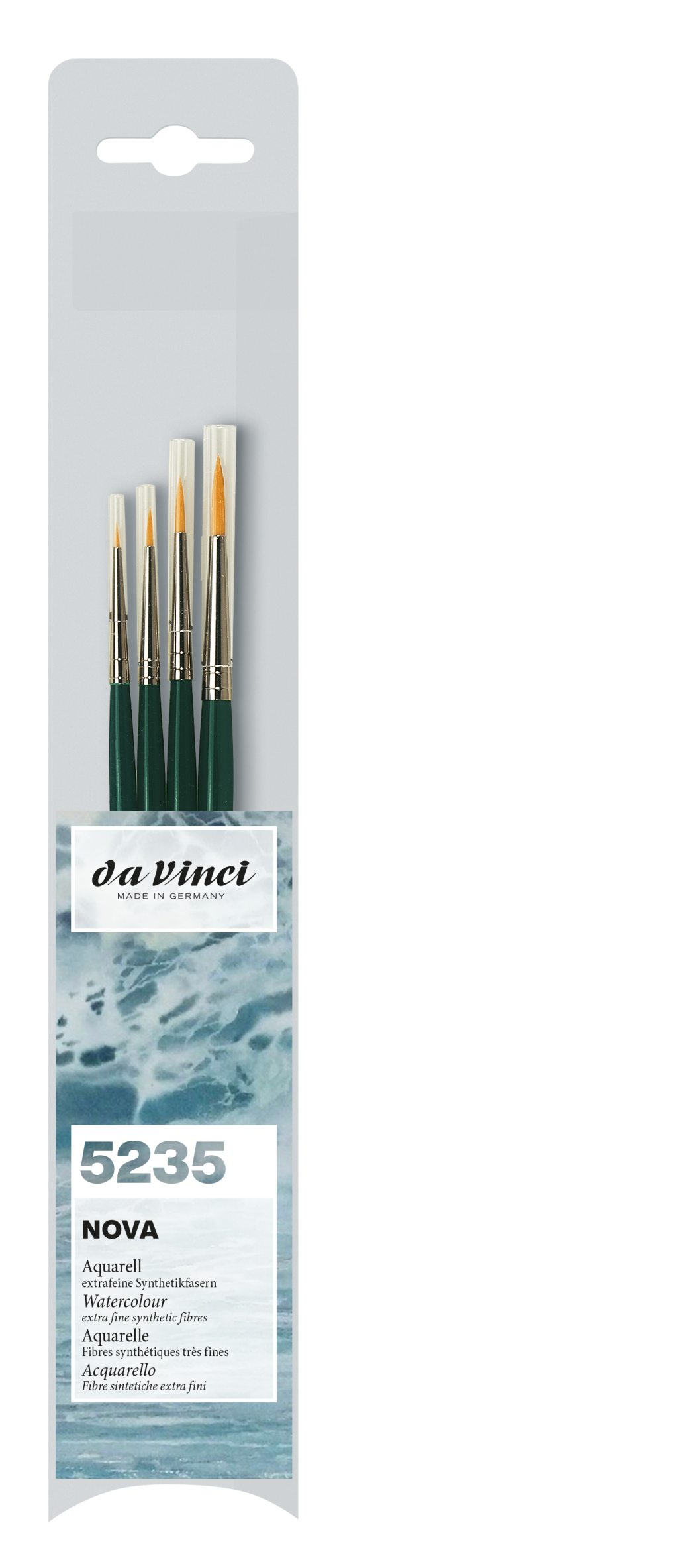 da Vinci NOVA Aquarel Acryl Penselen Set Serie 5235