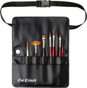 Da Vinci Aquarel Watercolour Riemenset Penselen Set 7-delig