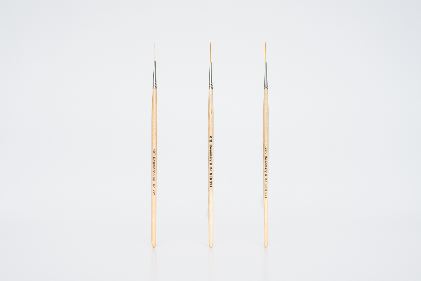 Rosemary Golden Synthetic Lange Sleper Penseel Serie 221