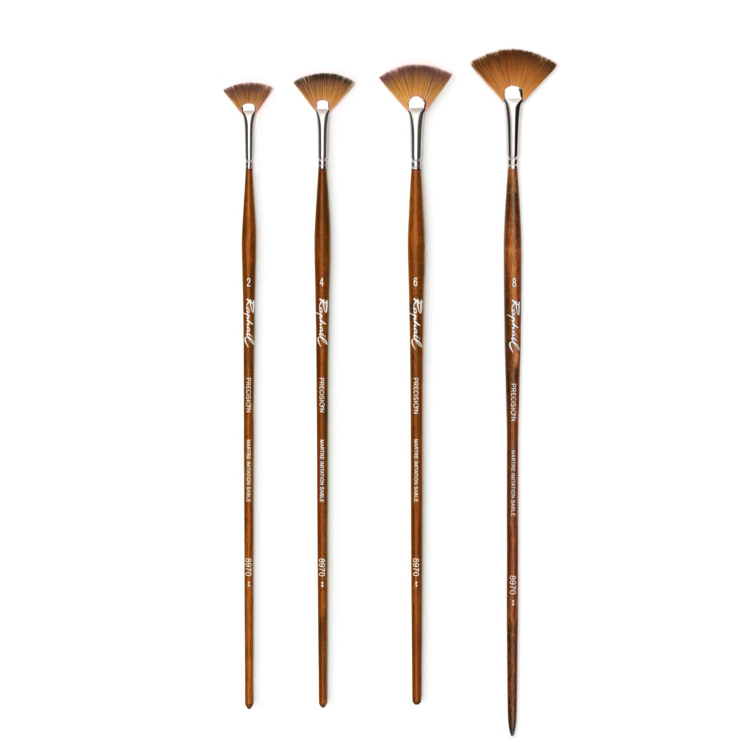 Raphael Precision Synthetisch Waaier Penseel Serie 8970
