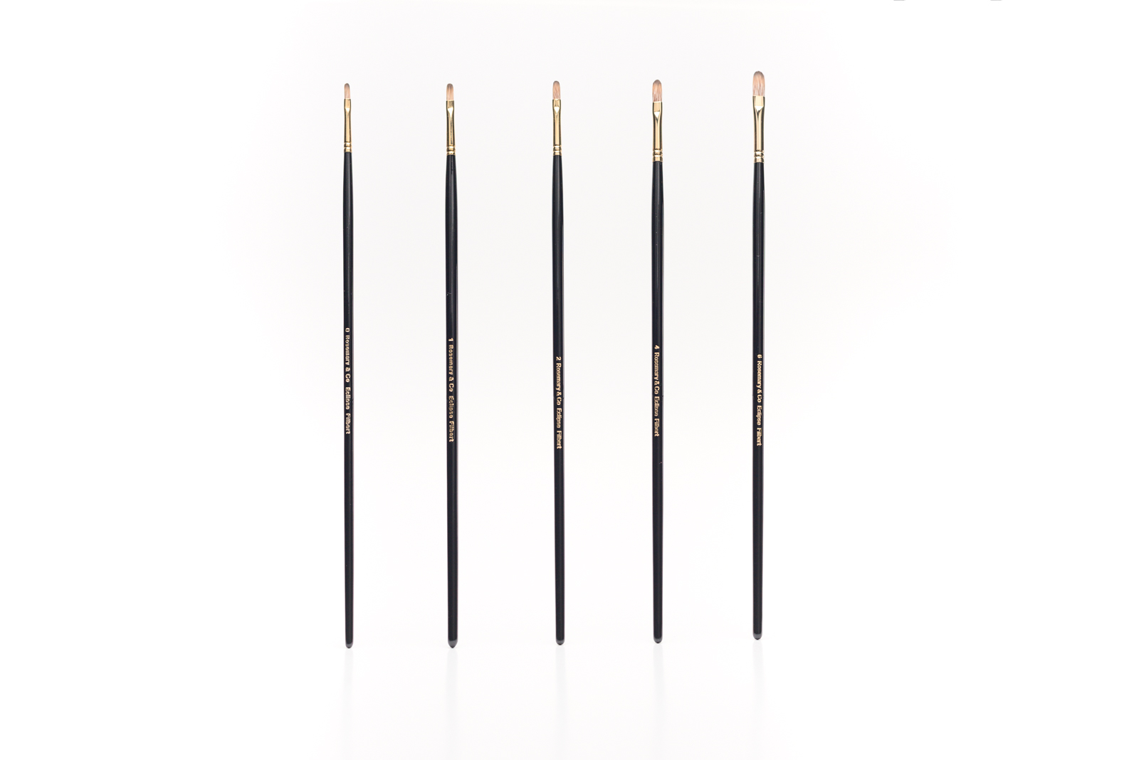 Rosemary Eclipse Kattentong Filbert Olieverf Acryl Penseel