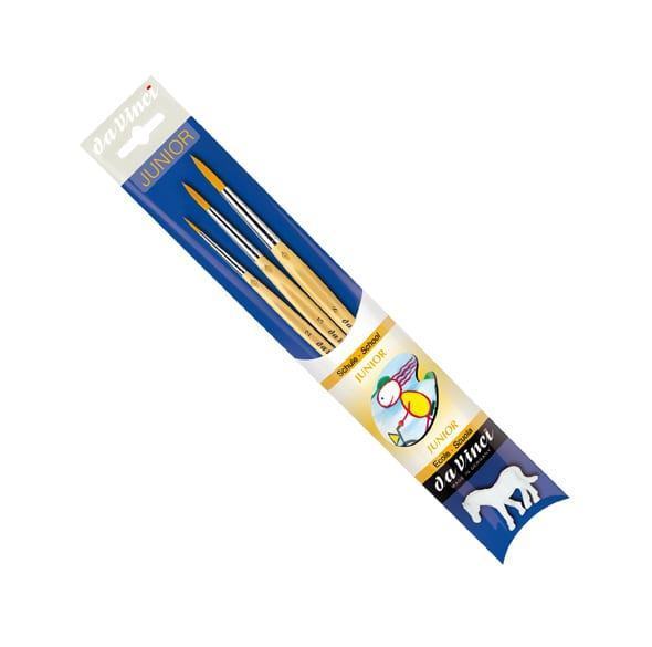 da Vinci JUNIOR Acryl Penselen Set Nrs 2 5 8 Serie 4212
