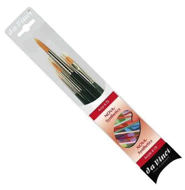 da Vinci Nova Synthetische Aquarel Acryl Penselen Set Serie 4226
