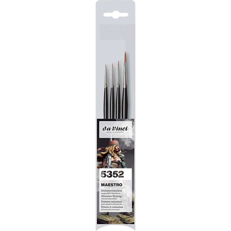 da Vinci Maestro Miniaturen Penselen Set Serie 5352