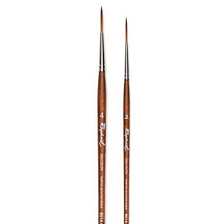 Raphael Precision Aquarel Olieverf Acryl Sleper Penseel Serie 8514