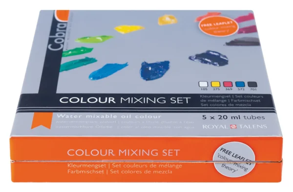 cobra artist colour mixing set 5 x 20 ml